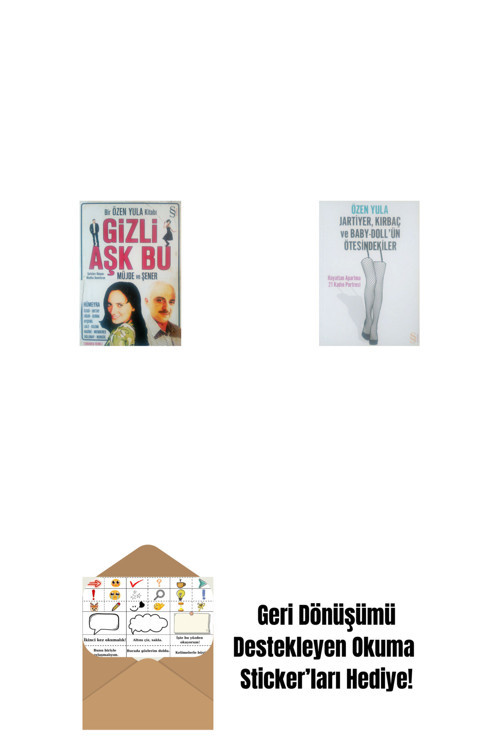 Everest Yayınları Gizli Aşk Bu + Jartiyer, Kırbaç Ve Baby-Doll'Ün Ötesindekiler + Okuma Sticker'Ları