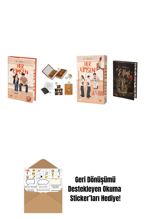 Artemis Yayınları R. İdeli 4 Kitap Set + Okuma Sticker'Ları