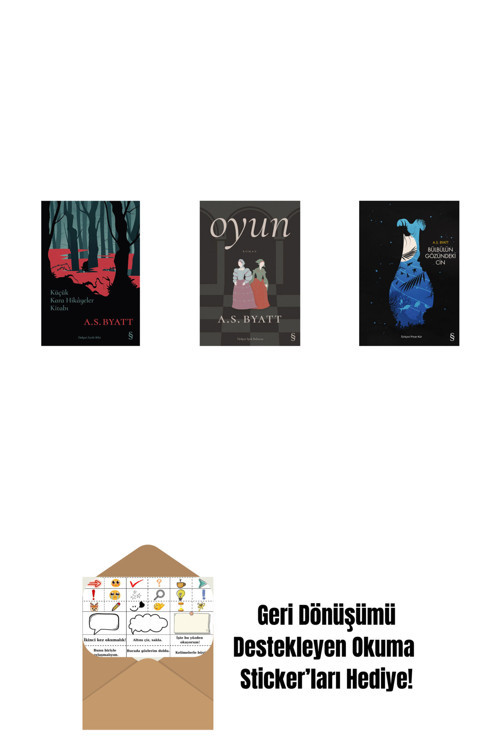 Alfa Yayıncılık Küçük Kara Hikâyeler Kitabı + Oyun + Bülbülün Gözündeki Cin + Okuma Sticker'Ları