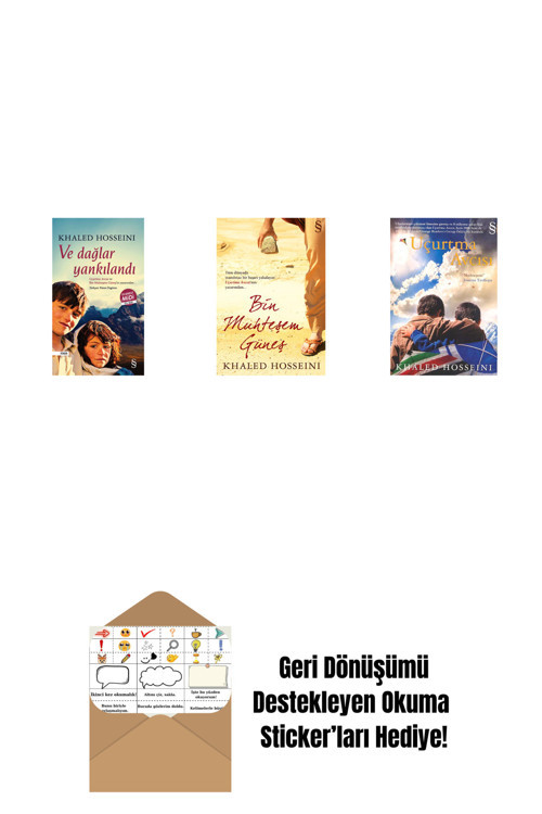 Everest Yayınları Ve Dağlar Yankılandı (Midi Boy) + Bin Muhteşem Güneş + Uçurtma Avcısı + Okuma Sticker'Ları