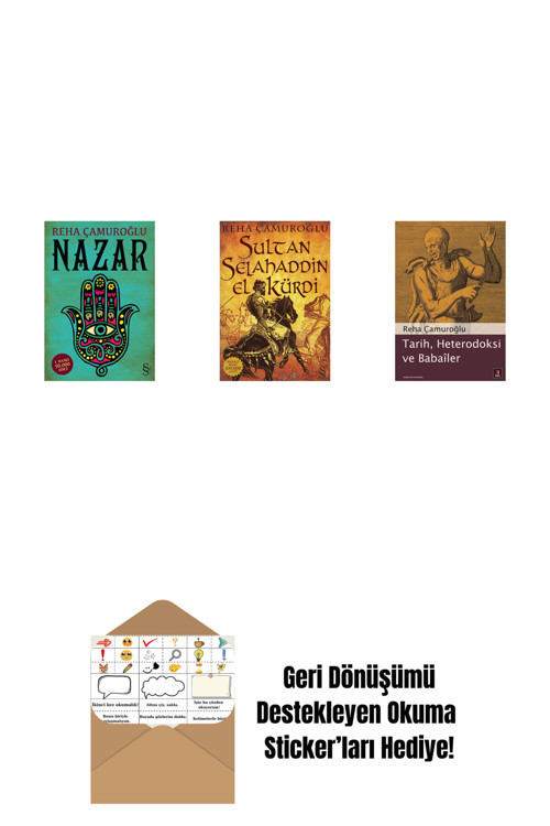 Everest Yayınları Nazar + Sultan Selahaddin El Kürdi + Tarih, Heterodoksi Ve Babailer + Okuma Sticker'Ları