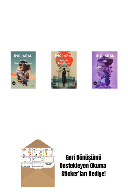 Everest Yayınları Şarkını Söylediğin Zaman + Gölgede Kırk Derece + Mor + Okuma Sticker'Ları