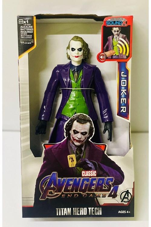 Joker Karakter Joker Aksiyon Figür Joker Sesli Işıklı Oyuncak 30 Cm