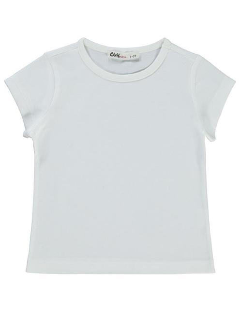 Basic 2-5 Yaş Tişört - Beyaz2-3 Yaş