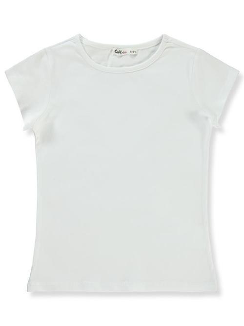 Basic 10-13 Yaş Tişört - Ekru13-14 Yaş