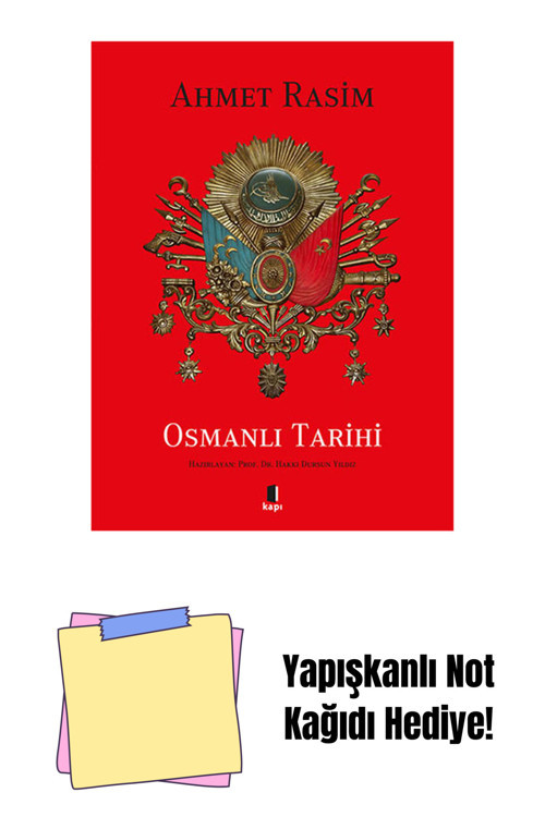 Kapı Yayınları Osmanlı Tarihi (Bez Ciltli) + Yapışkanlı Not Kağıdı