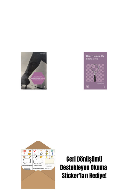 Alfa Yayıncılık Aspern'İn Mektupları + Everest Açıkhava 16 - Halıdaki Motif + Okuma Sticker'Ları