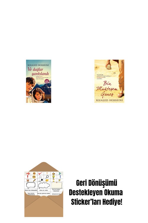 Everest Yayınları Ve Dağlar Yankılandı (Midi Boy) + Bin Muhteşem Güneş + Okuma Sticker'Ları