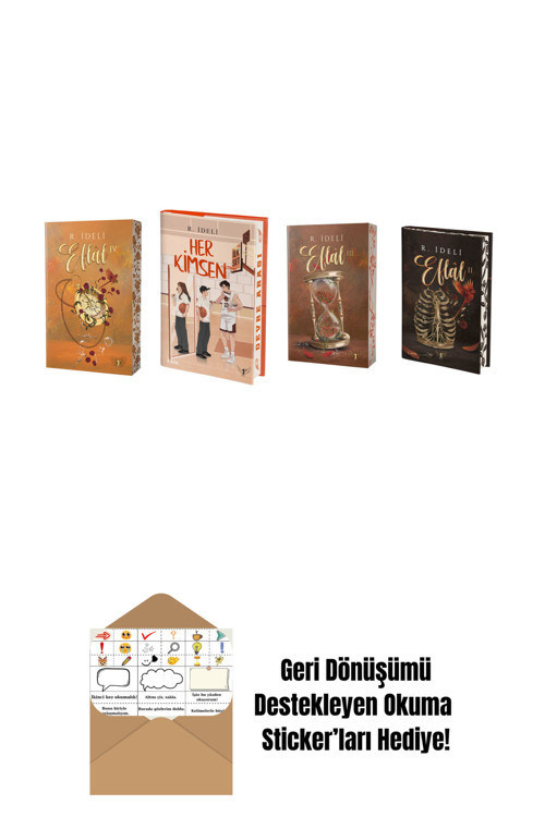 Artemis Yayınları R. İdeli 4 Kitap Set + Okuma Sticker'Ları