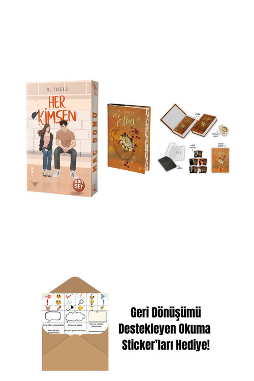 Artemis Yayınları R. İdeli 3 Kitap Set + Okuma Sticker'Ları