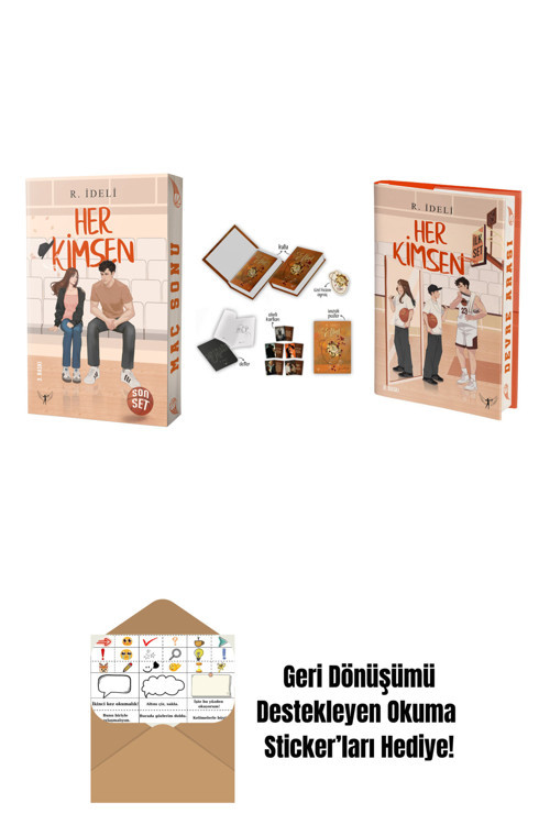 Artemis Yayınları R. İdeli 3 Kitap Set + Okuma Sticker'Ları