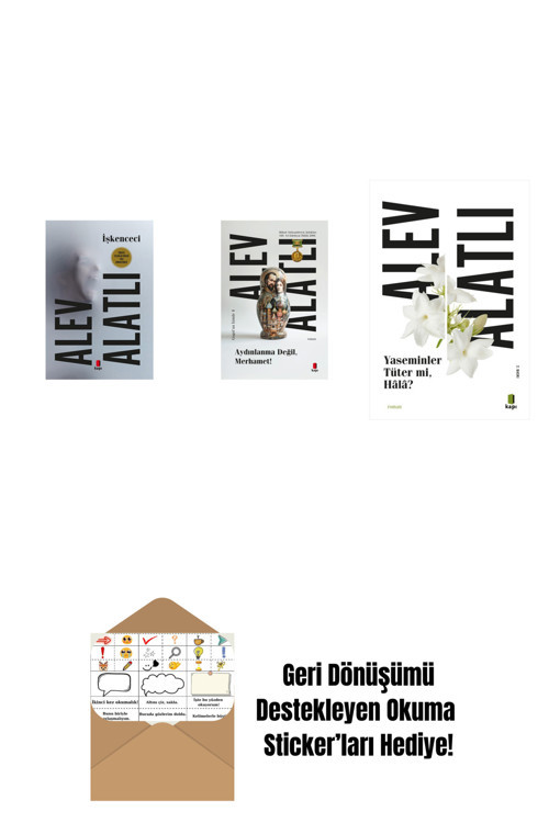 Everest Yayınları İşkenceci + Aydınlanma Değil Merhamet! + Yaseminler Tüter Mi Hâlâ? + Okuma Sticker'Ları