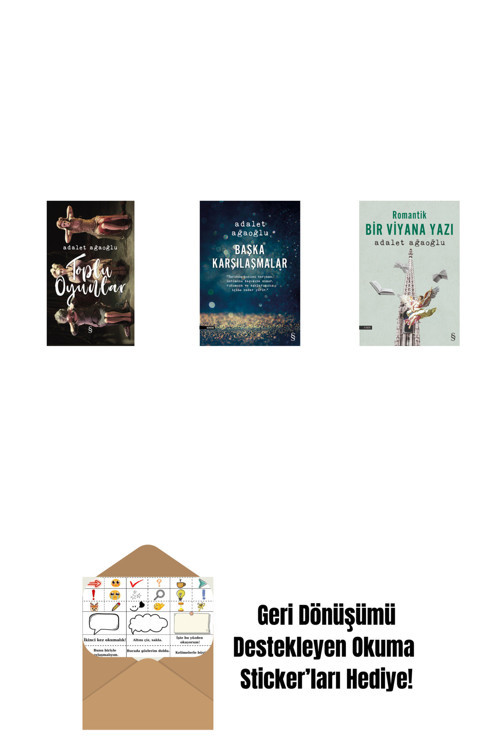 Everest Yayınları Toplu Oyunlar (Ciltli) + Başka Karşılaşmalar + Romantik Bir Viyana Yazı + Okuma Sticker'Ları