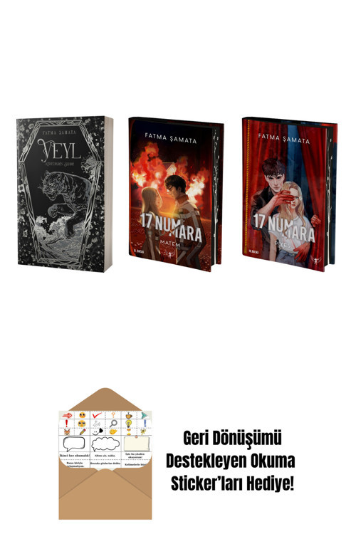 Artemis Yayınları Fatma Şamata 3 Kitap Set + Okuma Sticker'Ları