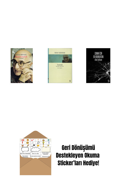 Alfa Yayıncılık Ateşi Solumak (Ciltli) + Tutanak + Çıkmak İçin Bu Karanlıktan + Okuma Sticker'Ları