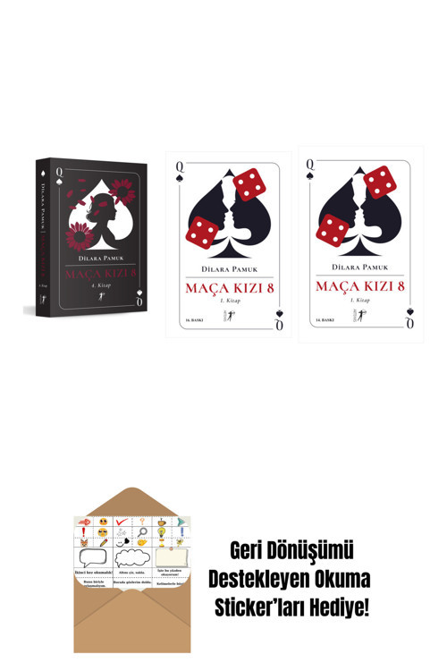 Artemis Yayınları Dilara Pamuk 3 Kitap Set + Okuma Sticker'Ları