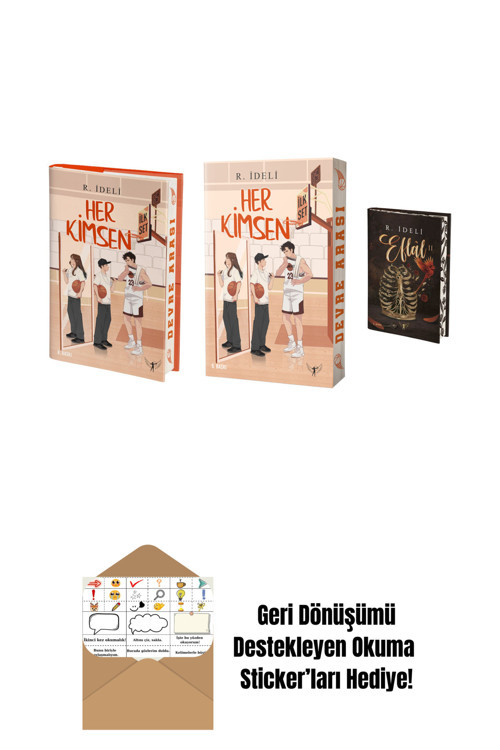 Artemis Yayınları R. İdeli 3 Kitap Set + Okuma Sticker'Ları