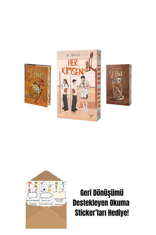 Artemis Yayınları R. İdeli 3 Kitap Set + Okuma Sticker'Ları