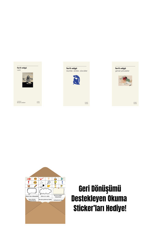 Alfa Yayıncılık Cahil (Ciltli) + Biçimler, Renkler, Sözcükler + Görsel Yolculuklar + Okuma Sticker'Ları