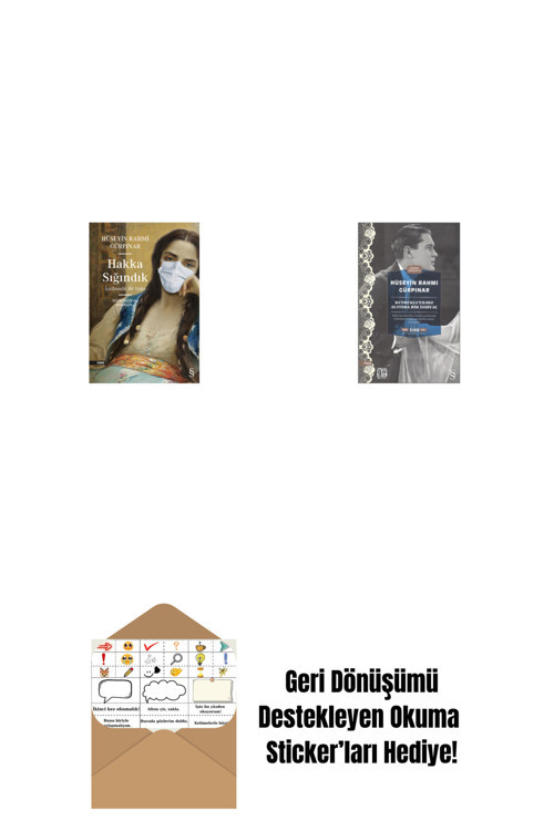 Everest Yayınları Hakka Sığındık + Kuyrukluyıldız Altında Bir İzdivaç (Cep Boy) + Okuma Sticker'Ları