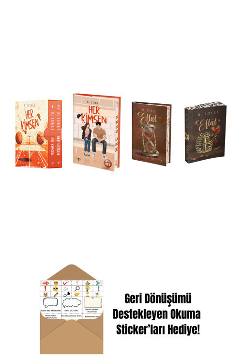 Artemis Yayınları R. İdeli 4 Kitap Set + Okuma Sticker'Ları