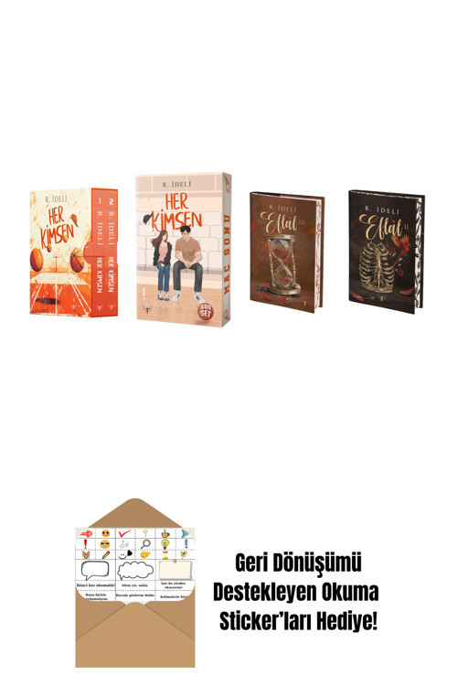Artemis Yayınları R. İdeli 4 Kitap Set + Okuma Sticker'Ları