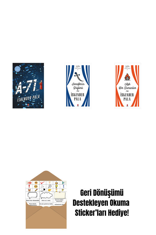 Alfa Yayıncılık A-71 + Jennifer’In Düğünü (Ciltli) + Aşk Bir Zamanlar (Ciltli) + Okuma Sticker'Ları