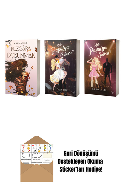 Artemis Yayınları K. Kübra Berk 3 Kitap Set + Okuma Sticker'Ları