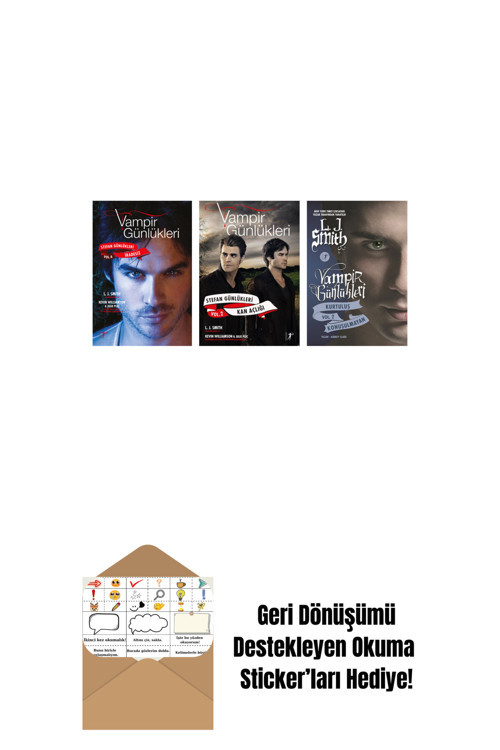 Artemis Yayınları L. J. Smith 3 Kitap Set + Okuma Sticker'Ları