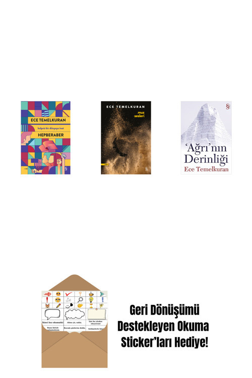 Everest Yayınları Hepberaber + Muz Sesleri + 'Ağrı'Nın Derinliği + Okuma Sticker'Ları