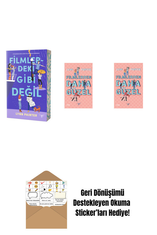 Artemis Yayınları Lynn Painter 3 Kitap Set + Okuma Sticker'Ları