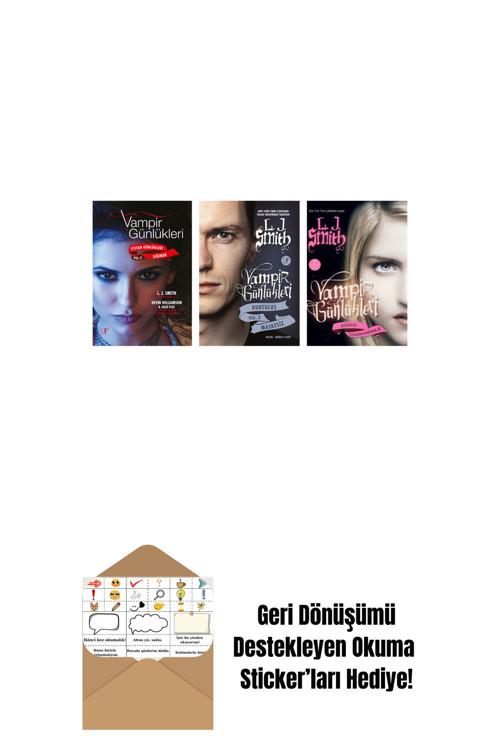 Artemis Yayınları L. J. Smith 3 Kitap Set + Okuma Sticker'Ları