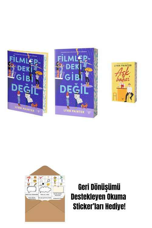 Artemis Yayınları Lynn Painter 3 Kitap Set + Okuma Sticker'Ları