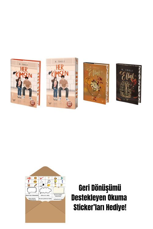 Artemis Yayınları R. İdeli 4 Kitap Set + Okuma Sticker'Ları