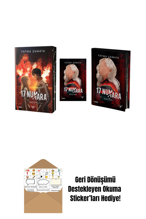 Artemis Yayınları Fatma Şamata 3 Kitap Set + Okuma Sticker'Ları
