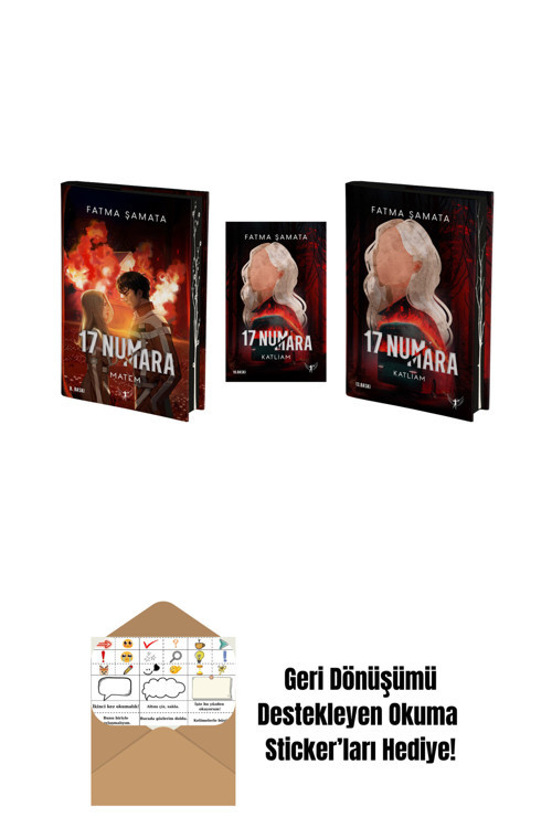Artemis Yayınları Fatma Şamata 3 Kitap Set + Okuma Sticker'Ları