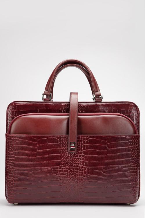 Kadın Macbook Air Pro Laptop Evrak Çantası mussen Vegan Deri