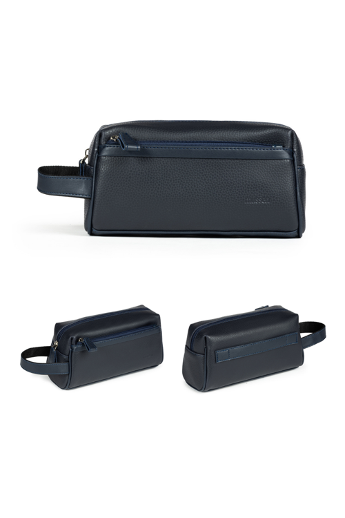 Unisex El Çantası Dopp Kit - Günlük & Traş Bakım & Makyaj Duş Çantası - 23x11x8cm