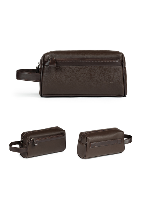 Unisex El Çantası Dopp Kit - Günlük & Traş Bakım & Makyaj Duş Çantası - 23x11x8cm