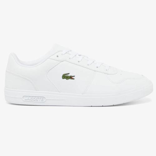 T-Base Unisex White Leather Sneaker Unisex Hakiki Deri Günlük Spor Ayakkabı Beyaz