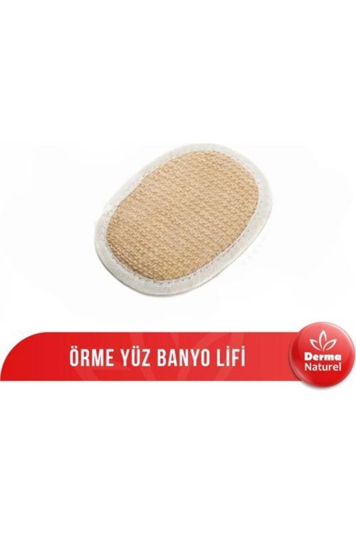 Derma Naturel Örme Yüz Banyo Lifi