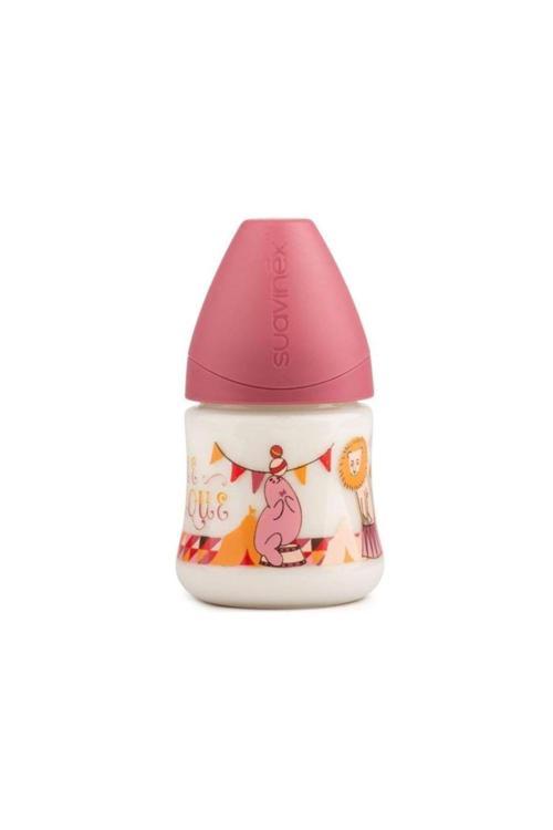 3800141 Silikon Geniş Ağız Biberon 150 Ml 0 - 6 Ay Pembe