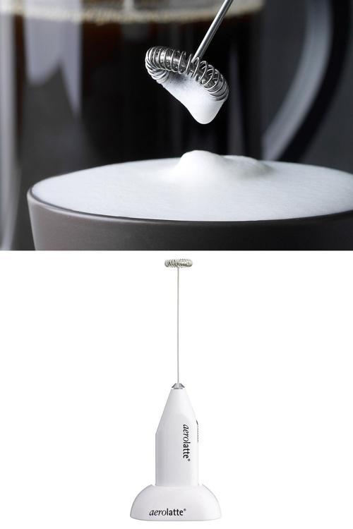 Orijinal Buharsız Kahve / Süt Köpürtücü Standlı Beyaz