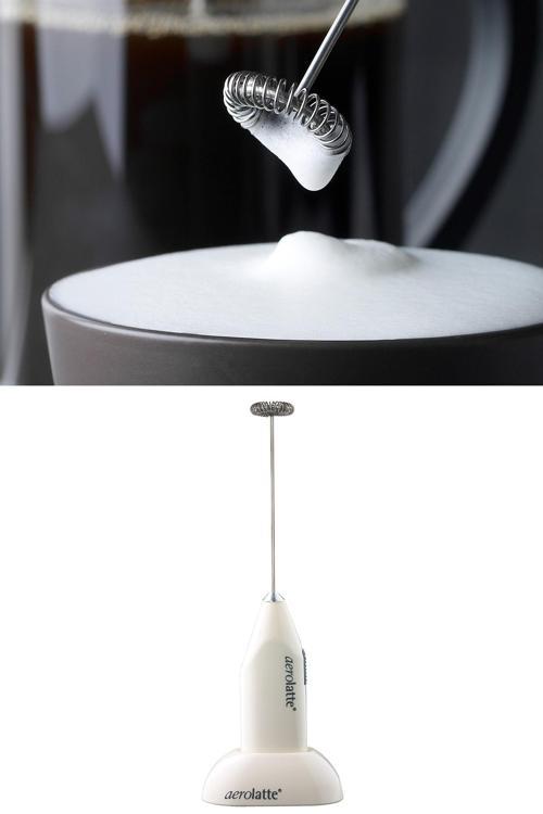 Orijinal Buharsız Süt Köpürtücü Standlı Fildişi