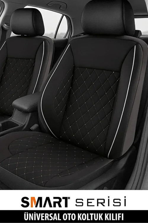 Kia Ceed 2015 Uyumlu Tay Tüyü Beyaz Oto Kılıfı Tam Set
