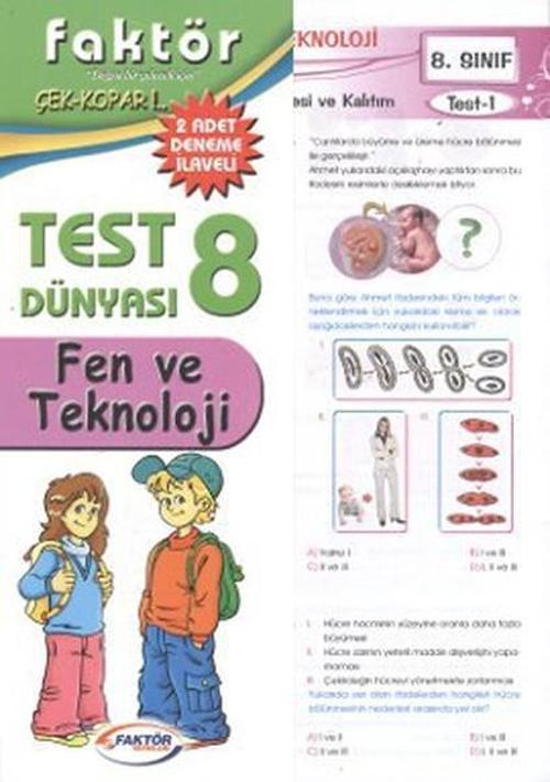 8. Sınıf Fen ve Teknoloji Test Dünyası