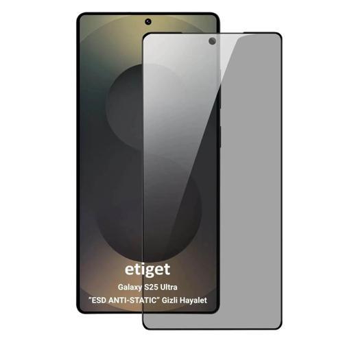 Samsung Galaxy S25 Ultra ”ESD ANTI-STATIC” Hayalet Cam Ekran Koruyucu