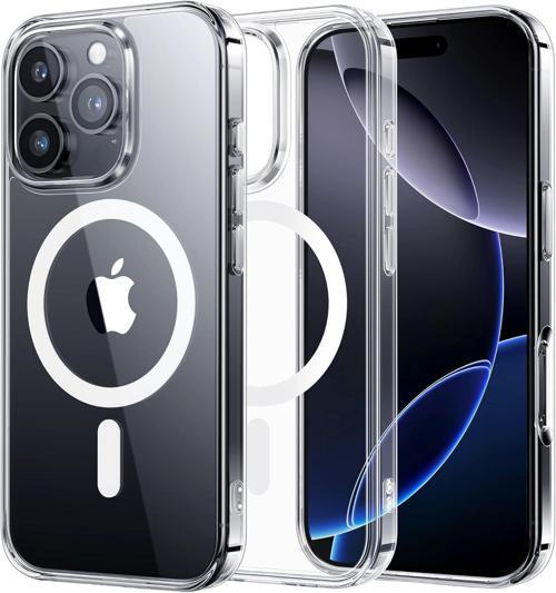 iPhone 16 Pro Max Magsafe Kılıf Şeffaf Silikon