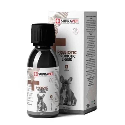Supravet Probiyotik Bağışıklık Güçlendirici Sıvı Probiyotik + Prebiyotik Köpek Vitamin Takviyesi 100