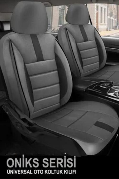 Skoda Rapid Spaceback Elegance 1.6 Tdi Cr 90 Dsg 2015 Uyumlu Tay Tüyü Oto Kılıfı Tam Set Gri